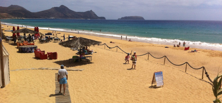 Porto Santo Beach, 9 Kilometers of Fun Porto Santo Beach, 9 Kilometers of Fun